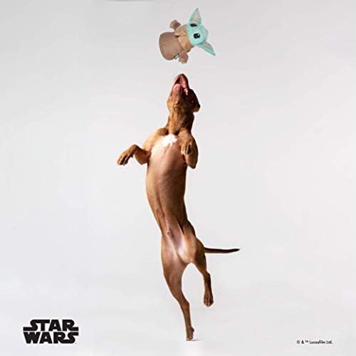מנדלוריאן מלחמת הכוכבים הילד קטיף דמות צעצוע כלב | צעצוע כלב בינוני בגודל 9 אינץ 'מהמנדלוריאני